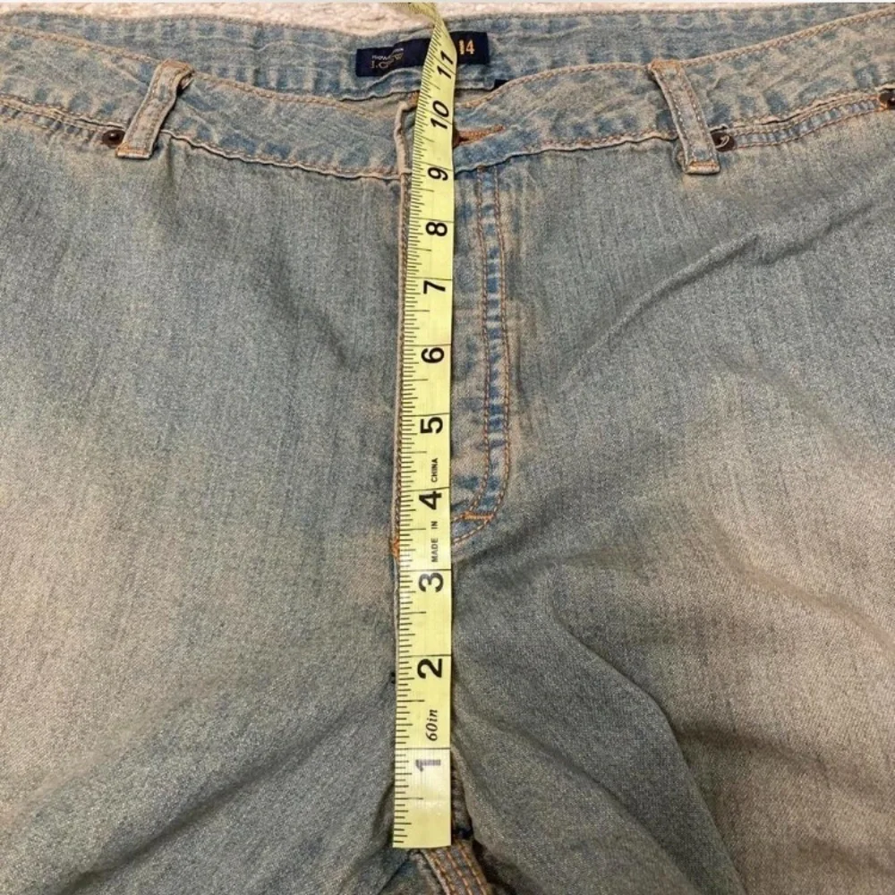 Vintage Y2K J. Crew Wide Leg Denim Jeans Women’s 14 Grunge Indie Baggy Loose